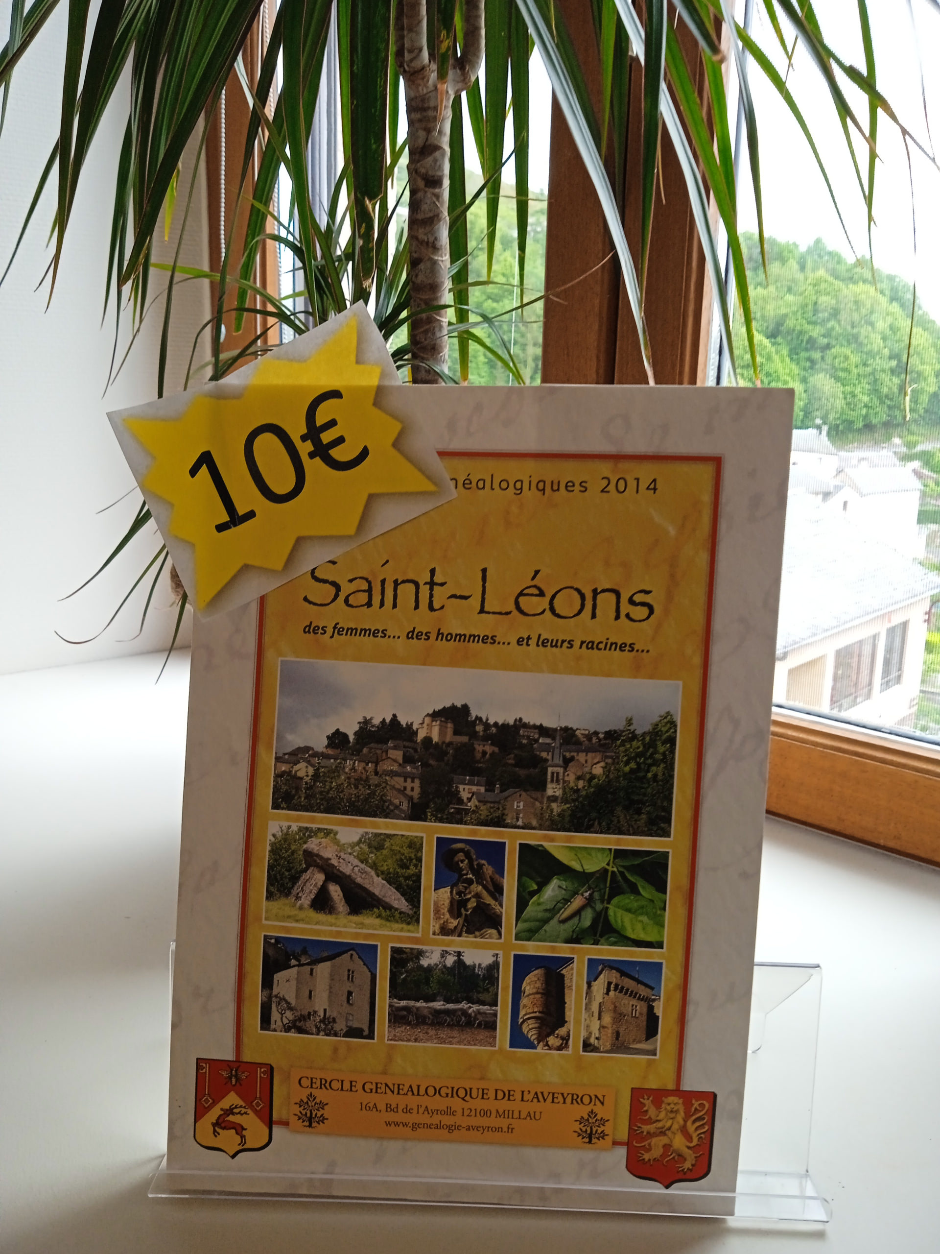 Lire la suite à propos de l’article EN VENTE A LA MAIRIE DE SAINT-LEONS Livre du Cercle généalogique de l’Aveyron